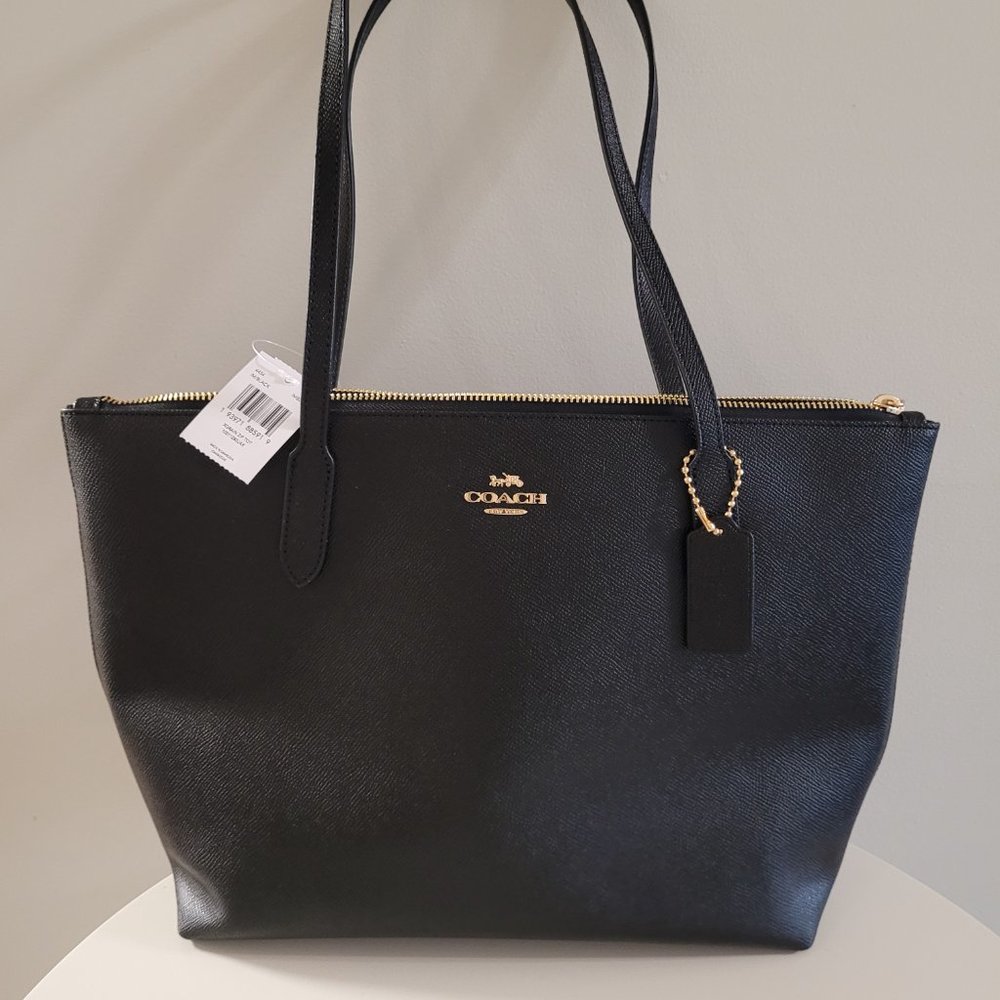 Coach Zip Top Tote